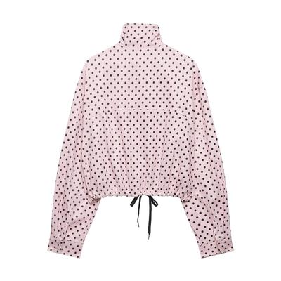 European and American Style, New Women's Clothing, Polka Dot Seersucker Jacket, Mini Polka Dot Shorts 3067506