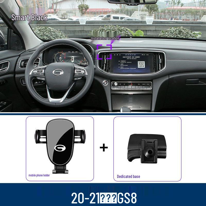 GAC Trumpchi GS8 Phone Car Holder: Air Vent Mount & Navigation Bracket