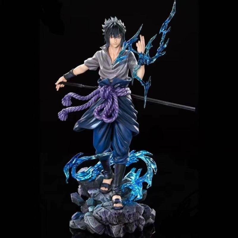 Naruto vs Sasuke GK Statue Model - High Edition Anime Figure Ornament Tide Play Collectible