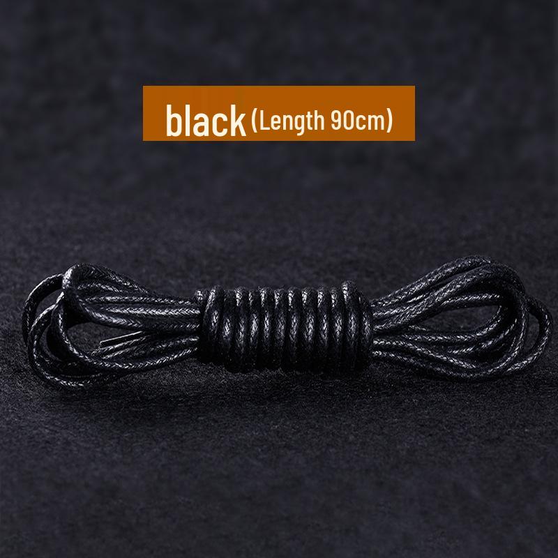 

Suobu 90cm Waxed Round Leather Shoe and Boot Laces 90cm чёрный