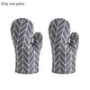 New Kitchen Gloves Insulation Leopard Pattern Pad Cooking Microwave Gloves Baking BBQ Oven Potholders Oven Mitts Potholder Pad for Kitchen