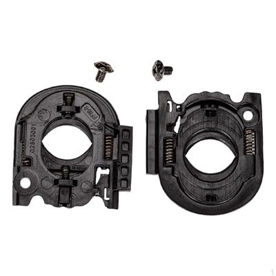 2 stück Helm Visier Schild Basis Einfache Installation Robust Reparatur Teile Ersatz Ersetzen für