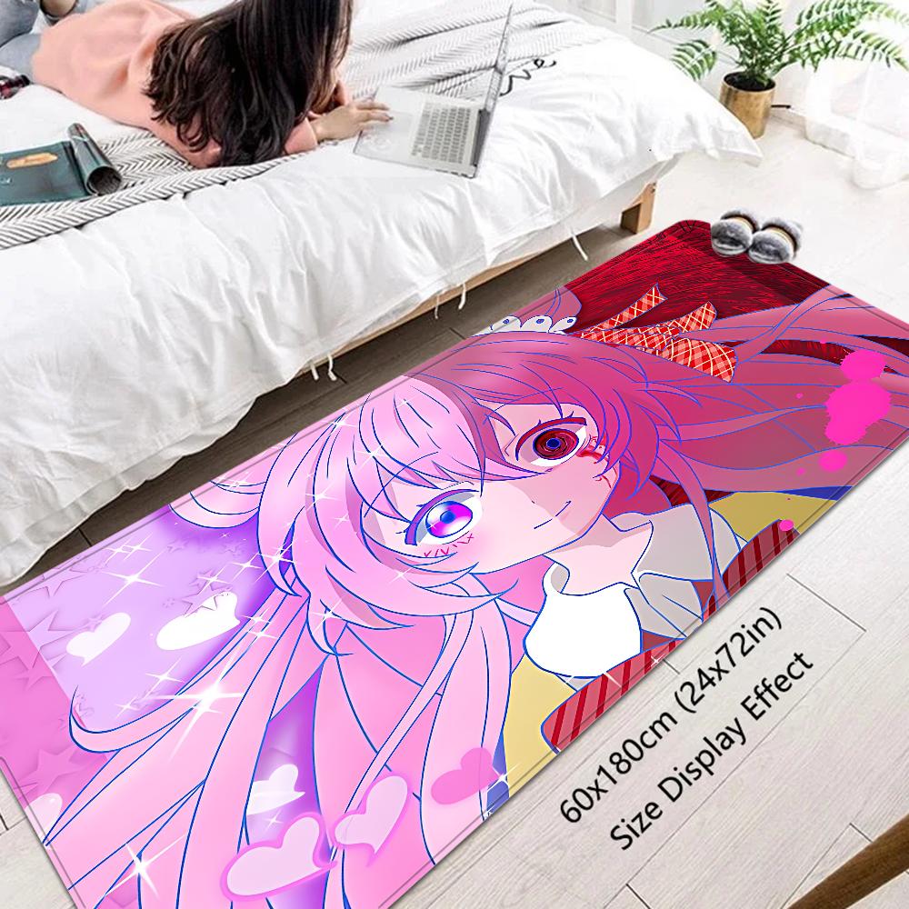 Anime Happy Sugar Life Floor Mat Cheaper Anti-slip Modern Living Room Balcony Printed Bedside Mats