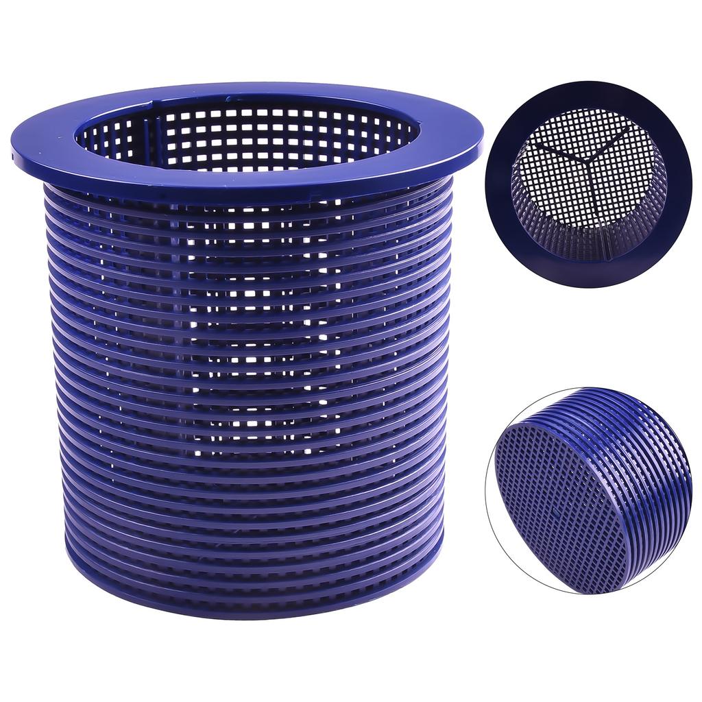 Skimmer Replacement Part Blue Pool Skimmer Basket Long Lasting Performance Secure Fitment High Capacity Collection