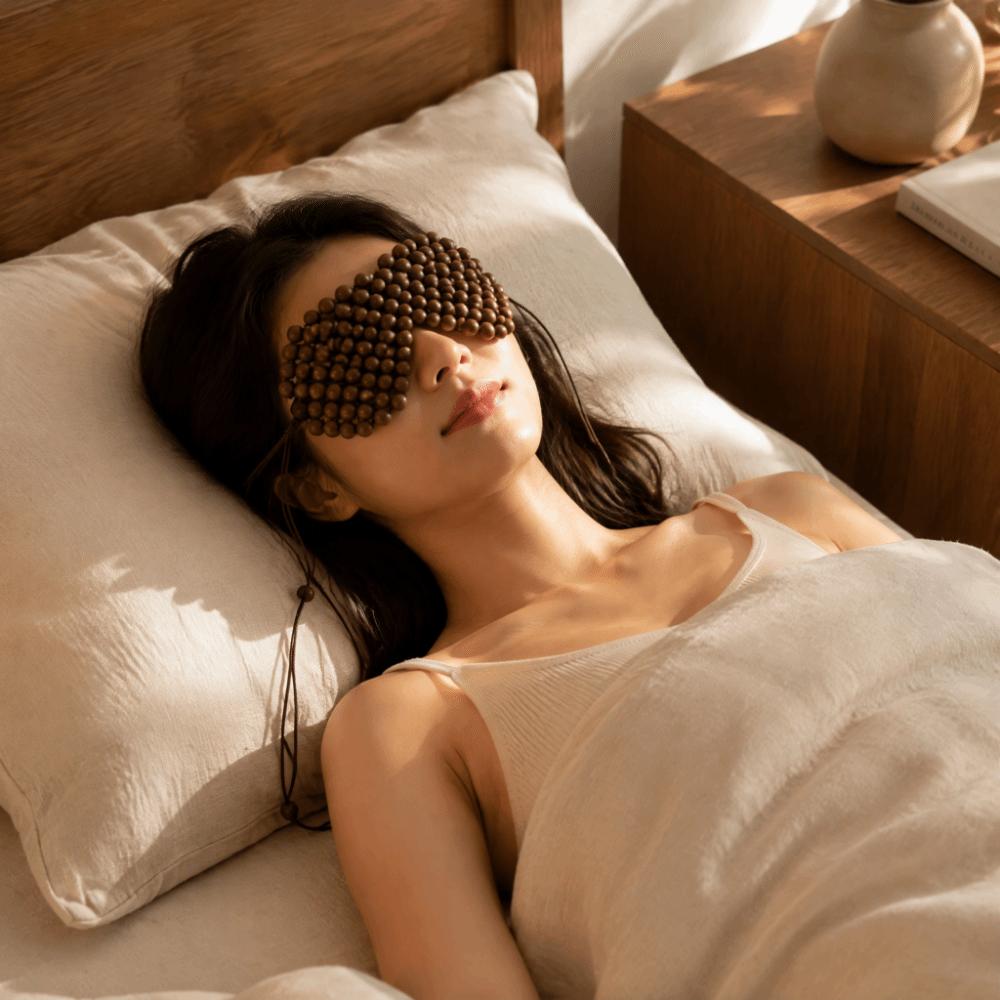 Hot Compress Eye Mask Handmade Sleep Eye Mask He Xiang Zhu Herbal Eye Mask Relieve Eye Fatigue