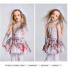 Horror Bloodstained Girls Ghost Bride Cosplay Dress Halloween Parties Costume