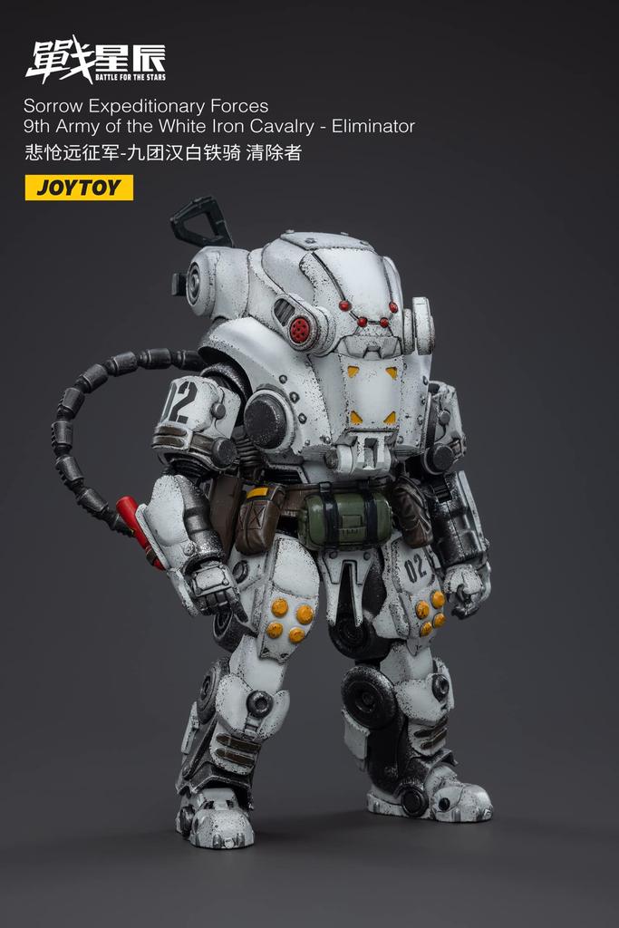JOYTOY War The Sad Expeditionary White Iron 9th Regiment Scale PVC ABS Painted Movable Figure JT3303 Star Force, Cavalry, "Exterminators", 1/18 &