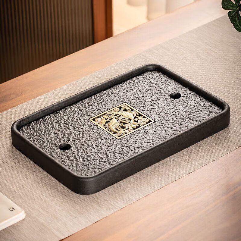 

Современный прямоугольный кварцевый чайный поднос с магнитной поверхностью