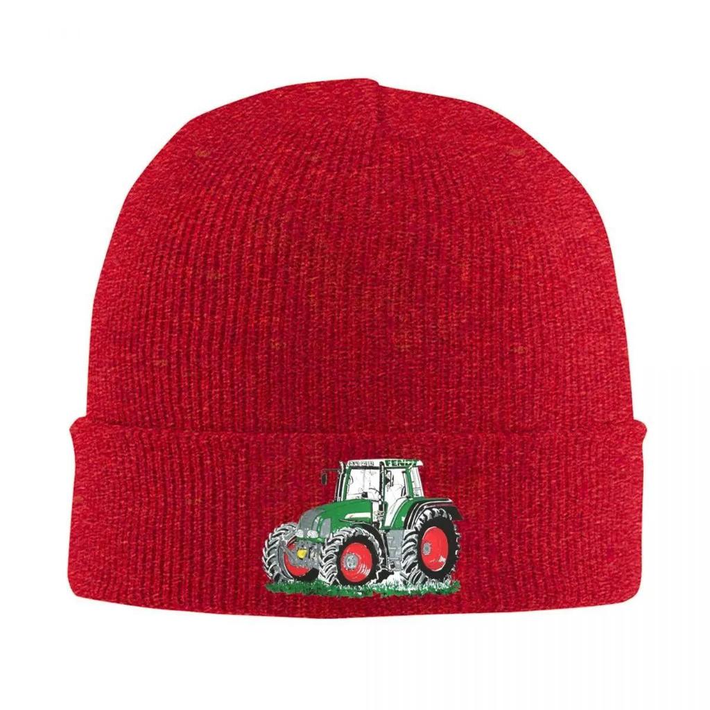 New Tractor Logo Knitted Hat Womens Unisexs Skullies Beanies Winter Hat Acrylic Fendts Warm Caps