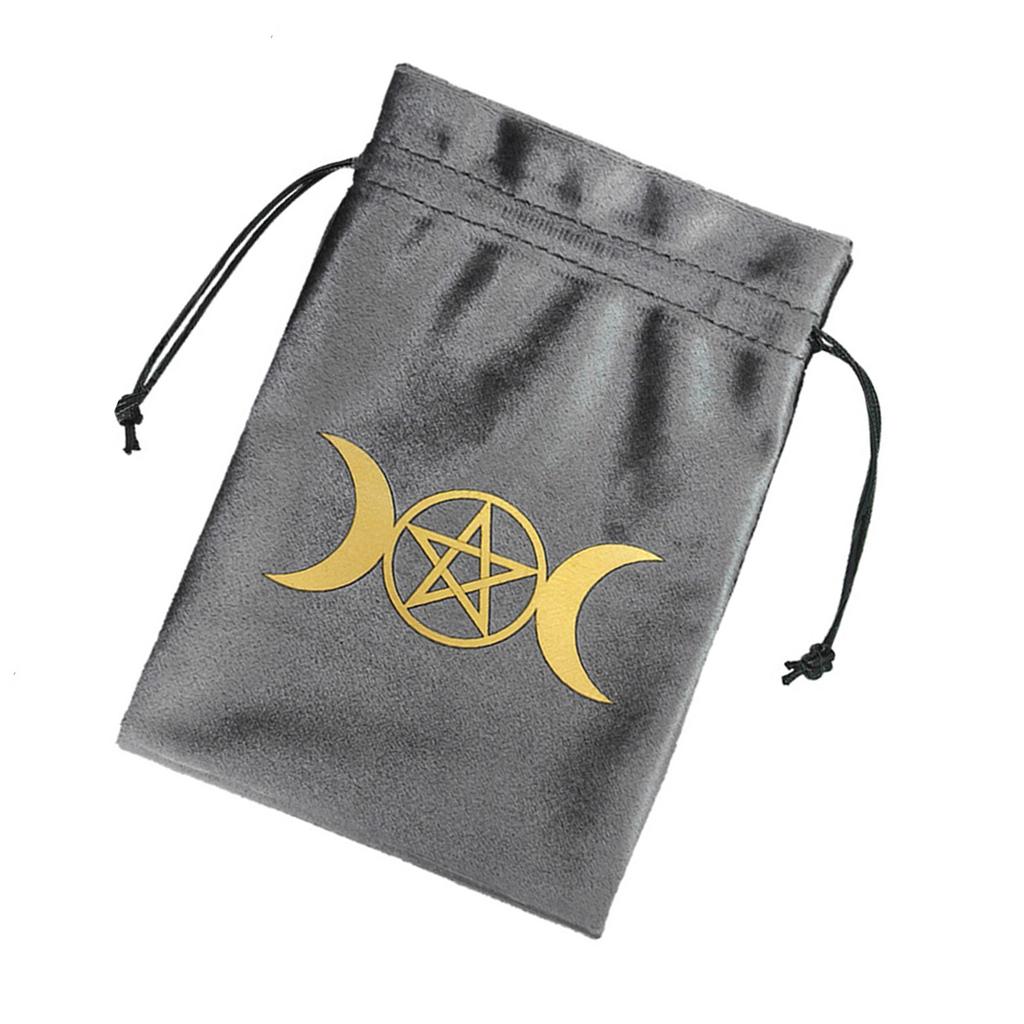 Board Game Cards Drawstrings Bag Tarot Card Velvet Bag Jewelry Pouches Oracles Card Organizers Witchcrafts Supplies