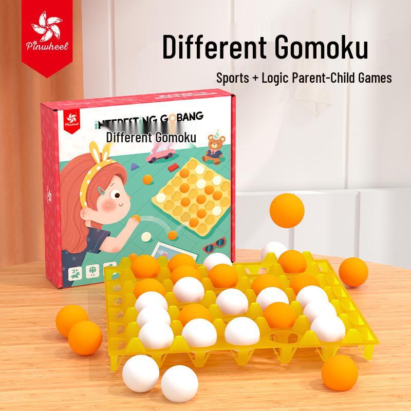 

Pinwheel Table Tennis Tic-Tac-Toe: Interactive Parent-Child Game & Educational Toy