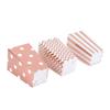 36PCS Popcorn Boxes Paper Large Capacity Top Opening Lightweight Portable Popcorn CupsRose Gold