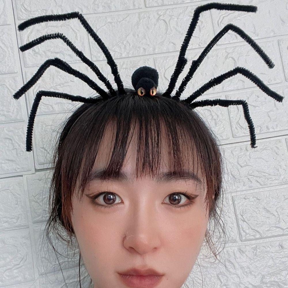 Plüsch Spinne Halloween Stirnband Langes Bein Halloween Party Dekorationen Männer
