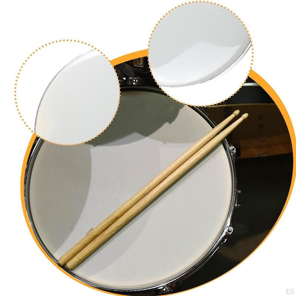 Schlagzeugfell Schlaginstrumententeile Rund Schutzhülle Ersatzabdeckung, Schlagfell für Show