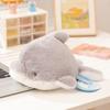 Simulation Sea Stuffed Plush Doll Fluffy Whale Plush Toy Animals Shark Toys  Birthday Gift