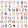 50 Fantasy Creature Cartoon Graffiti Stickers Trolley Box Water Cup Diary Waterproof DIY Stickers
