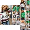 Loose Christmas Women Xmas Pullover Jumper Sweater Long Sleeve Top Sweatershirt