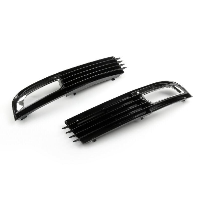 Grilă inferioară bară față ABS cromată pereche pentru A8 D3 08-10