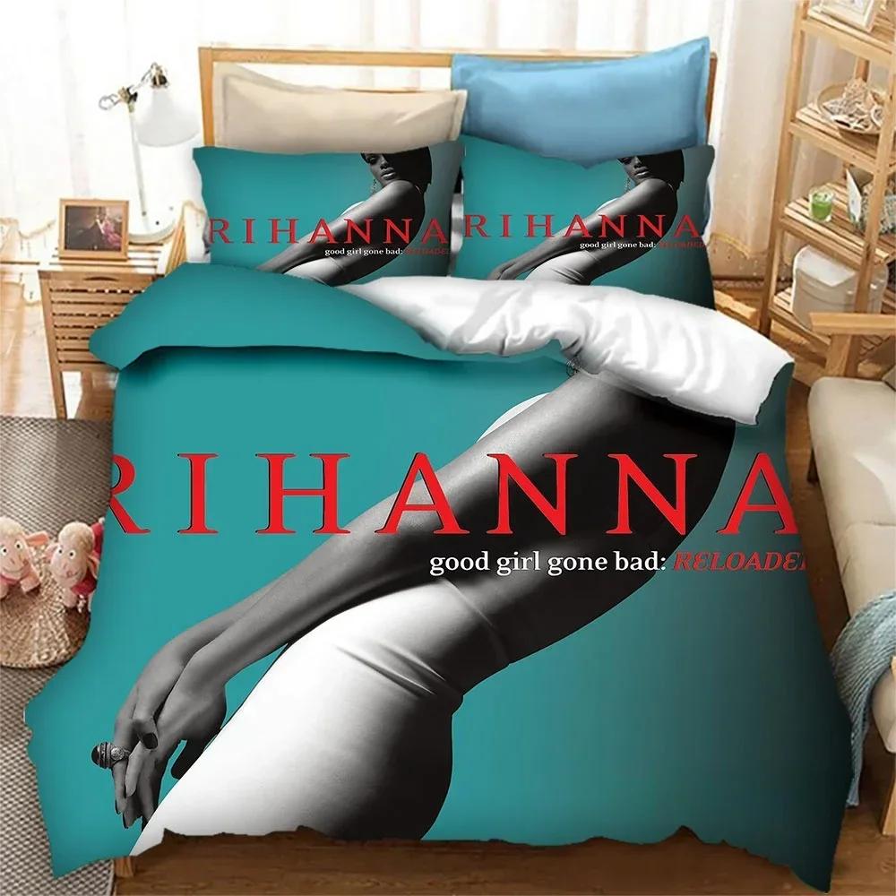 Singer NH Star Printed Bedding Set Boys Girls Twin Queen King Size Duvet Cover Pillowcase Bed Boys Adult Bedroom Home Textiles