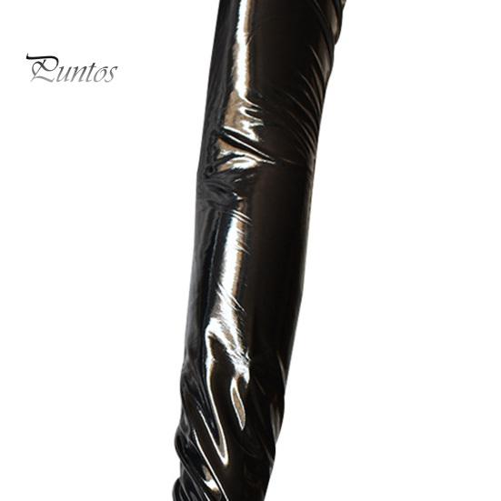 Performance Gloves 1 Pair Nightclub Soft Paint Finish Long Full Fingers Over Women Club Elbow Decorative Patent Leather Punk Style for Party
