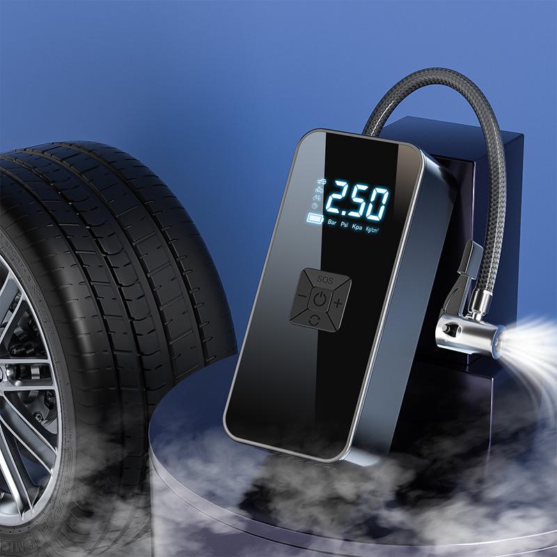 Portable Wireless Electric Car Tire Air Pump