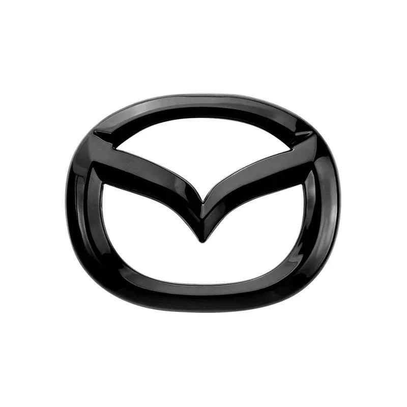2025 Hot Car Steering Wheel Sticker Emblem Decal Badge Decoration Accessories For Mazda 3 Axela 6 Atenza CX-5 2 Demio CX-3 CX-30