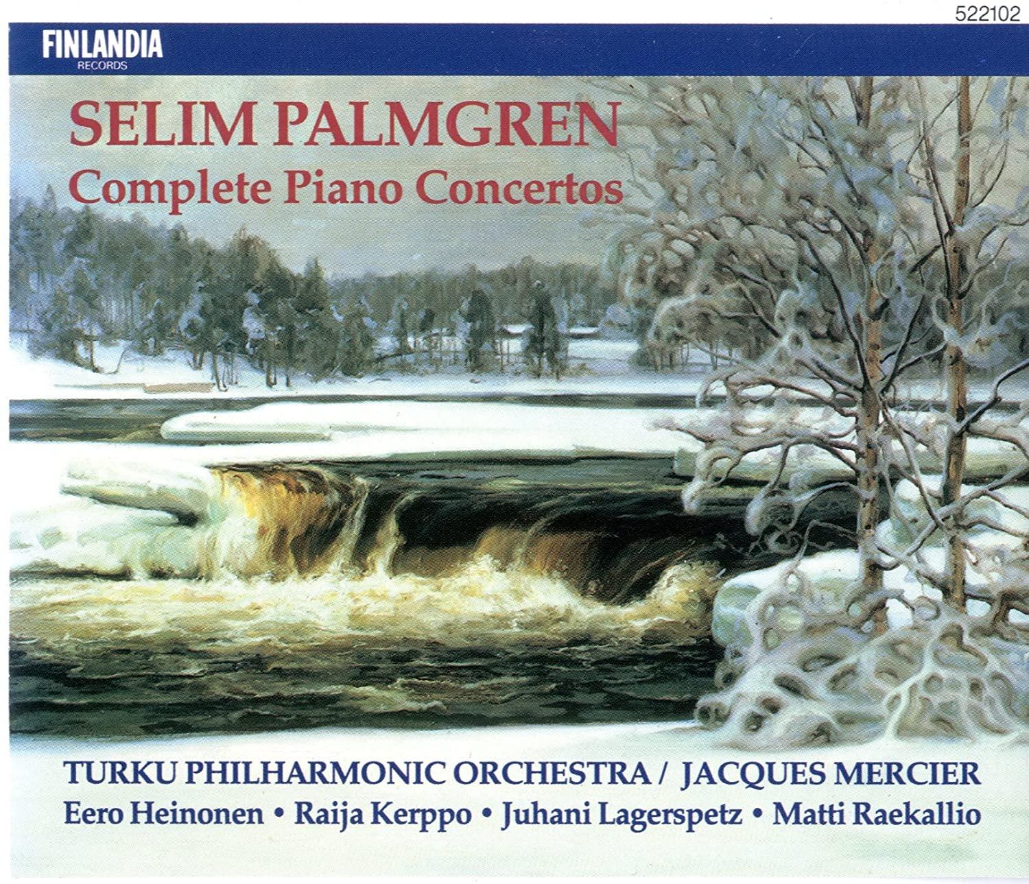 

CD SELIM PALMGREN - Complete Piano Concertos 522102 Austria Classical Used