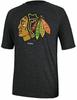 Chicago Blackhawks Black Sweater Emblem Short Sleeve T Shirt