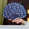 Ancient-Style Shell Fan, Chinese Folding Fan, Portable and Compact for Summer, Hanfu Sword Fan, Special Fan for Photography and Dance