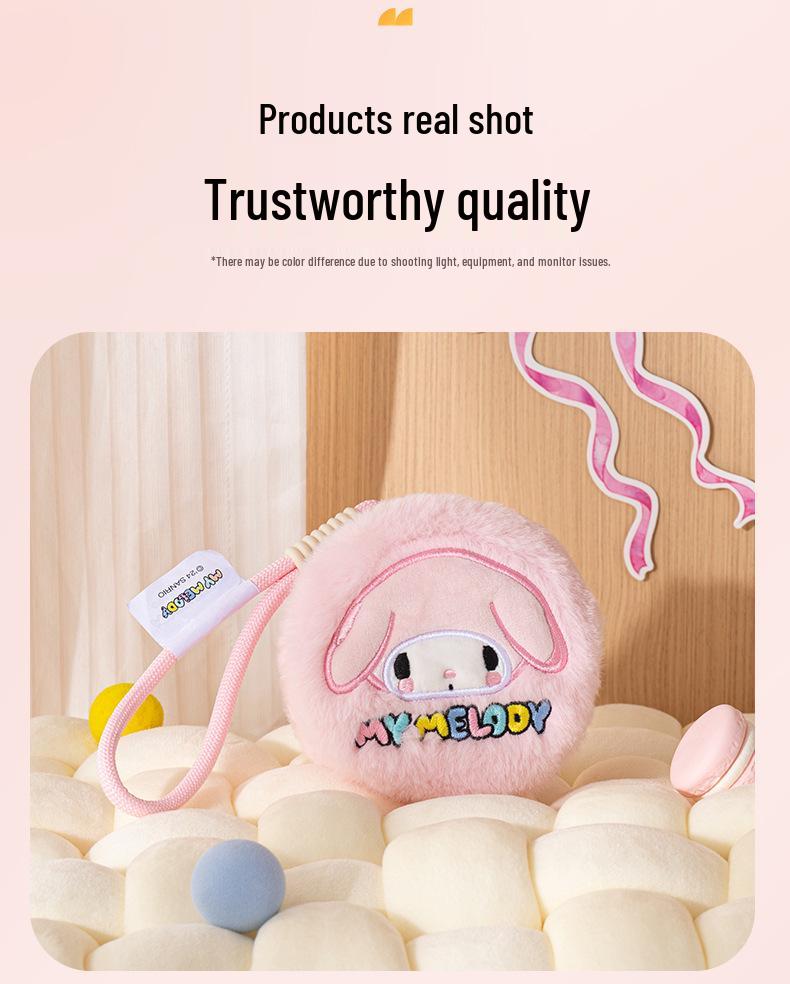 Sanrio Rechargeable Cartoon Plush Hand Warmer - Cute Winter Essential