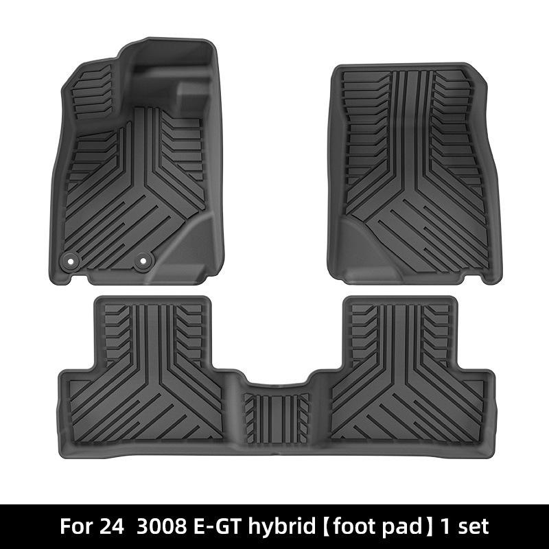 2024 Peugeot 3008 E-GT Custom TPE Floor and Trunk Mats