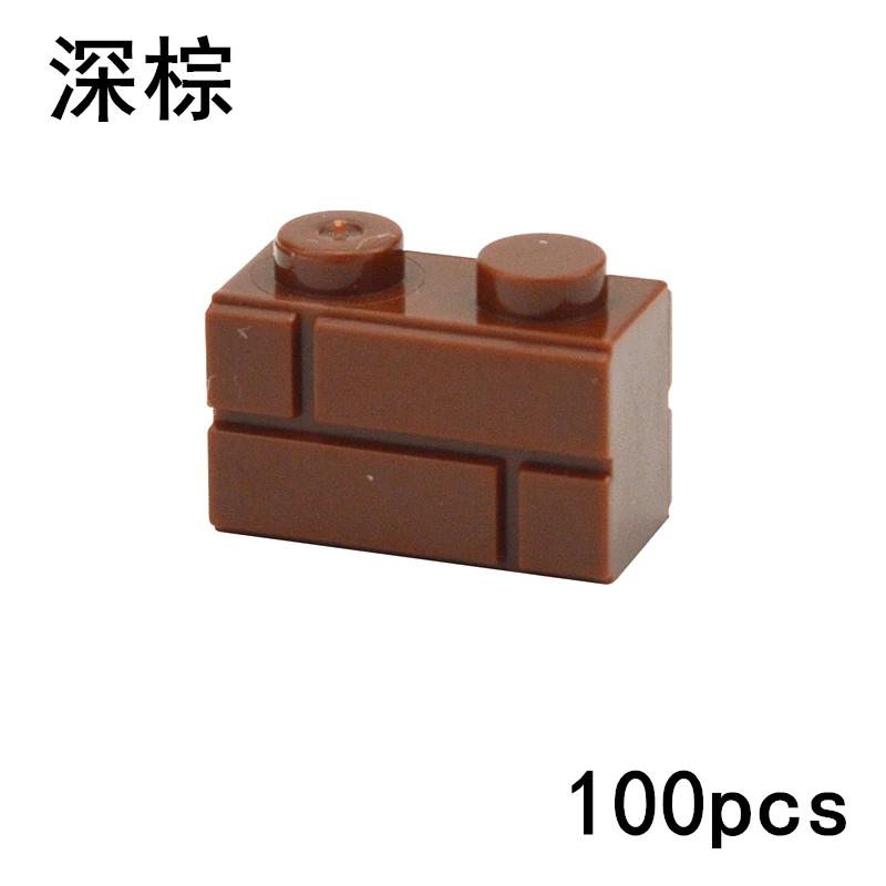 Thick Wall Figures Bricks Leduo 98283 15533 DIY 1x2 1x3 1x4 1+2 Dots Building Up Modules Educational Tool House Contruction Play Kits