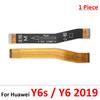 For Huawei Y6P Y6s Y7A Y7P Y8P Y8s Y9A Y9s Y9 Prime Flex Cable Mainboard Charging Port Connector + LCD Touch Screen Flex Cable