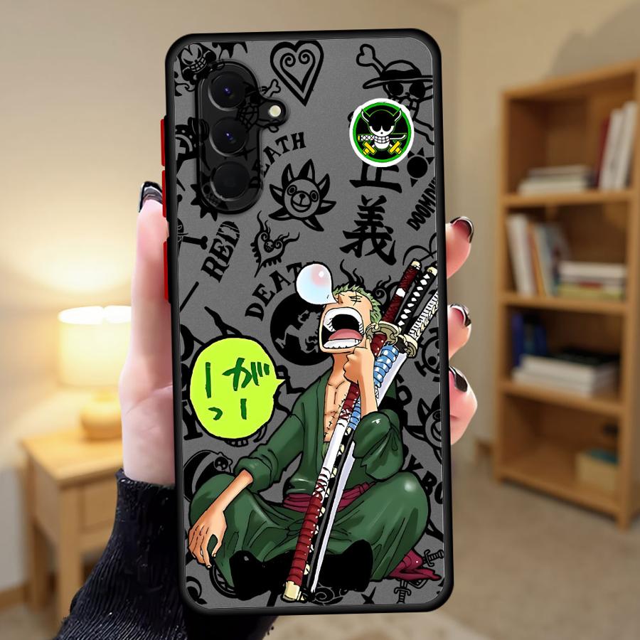 Phone Cover Case for Samsung Galaxy A52S A72 A16 A15 A56 A55 A73 A33 A17 A52 A54 A35 A34 A36 A14 A23 A53 One Pieces Anime