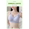 Plus Size Women Fixed Cup No Underwire Thin Comfortable Bra For Large Bust