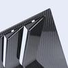 2PCS Car Rear Window Triangle Shutter Decoration Panel Cover Stickers Trim For BMW G20 G28 3 Series Auto Exterior Accessories