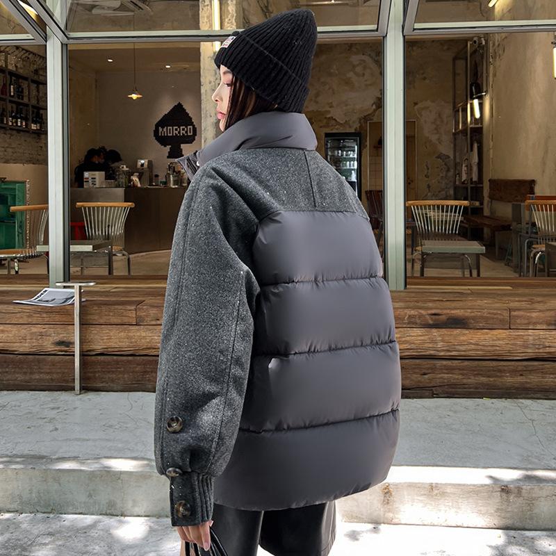 Down Cotton-padded Jacket Women's Winter New Design Thick Cotton-padded Coat