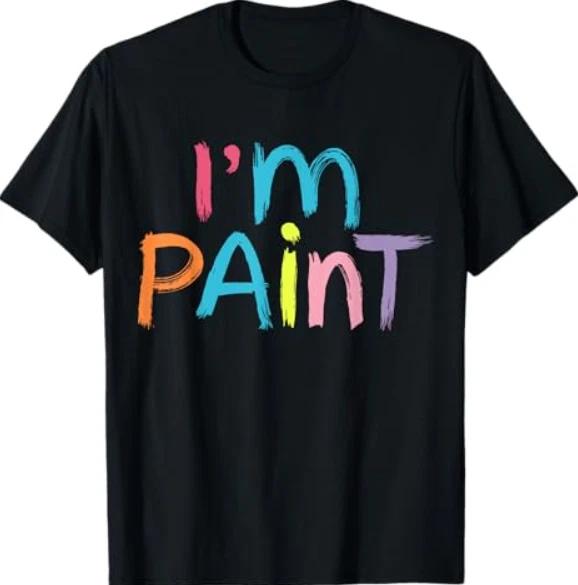 I Heart Love To Finger Paint I m Paint Cute T-Shirt 4XL