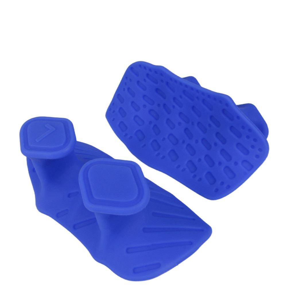 1 pár Rukavice na posilování bez pocení Silikonové chrániče rukou Nové gripy na shyby Gym