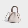 Fashion Woven Handle Commuter Bucket Bags For Women Pu Leather Shoulder Crossbody Bags Casual Tote Female Purse And Handbags Sac