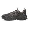 Li Ning Carefree V3 Cushioning Slip Resistant Abrasion Resistant Breathable Rebound Low top Running Shoes Men's Gray ARXW023-5