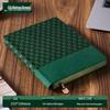Retro Plaid A5 Soft Leather Notebook - Custom Business Diary with Thick Daolin Paper, High Aesthetic Value