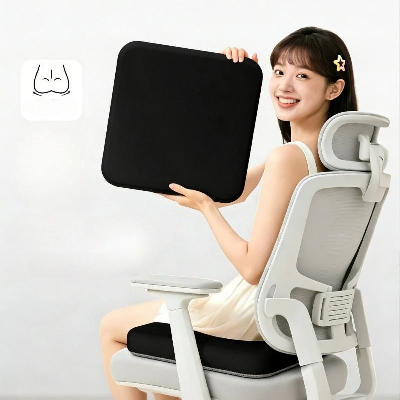 Non-slip Hemorrhoid Seat Cushion Rebound Chair Pad for Long Sitting,Memory Sponge Seat Cushion, Chair Cushion,Universal Sitting Chair Cushion, Fart