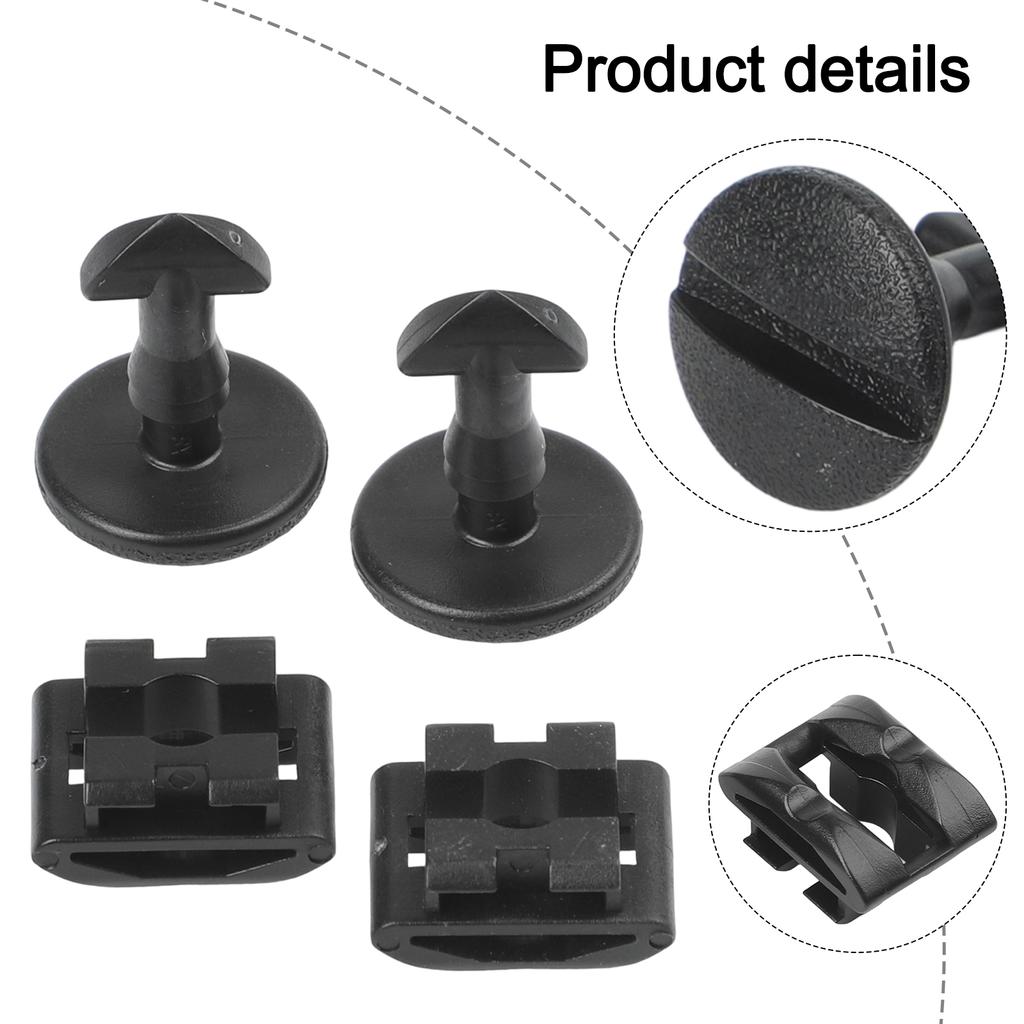 REAR Turn Lock Clips 2pcs BUMPER For LAND ROVER DISCOVERY 3 4