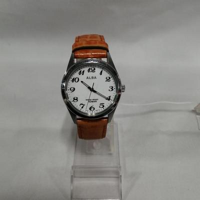 Used ALBA White Dial/360094 Watch
