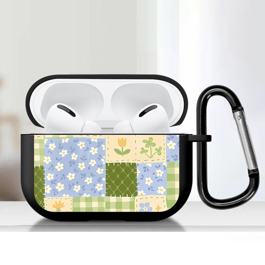 Buntes Patchwork-Muster Hülle Für Airpods Pro3 1 4 3 Pro 2 Pro2 Kopfhörerhüllen Abdeckung