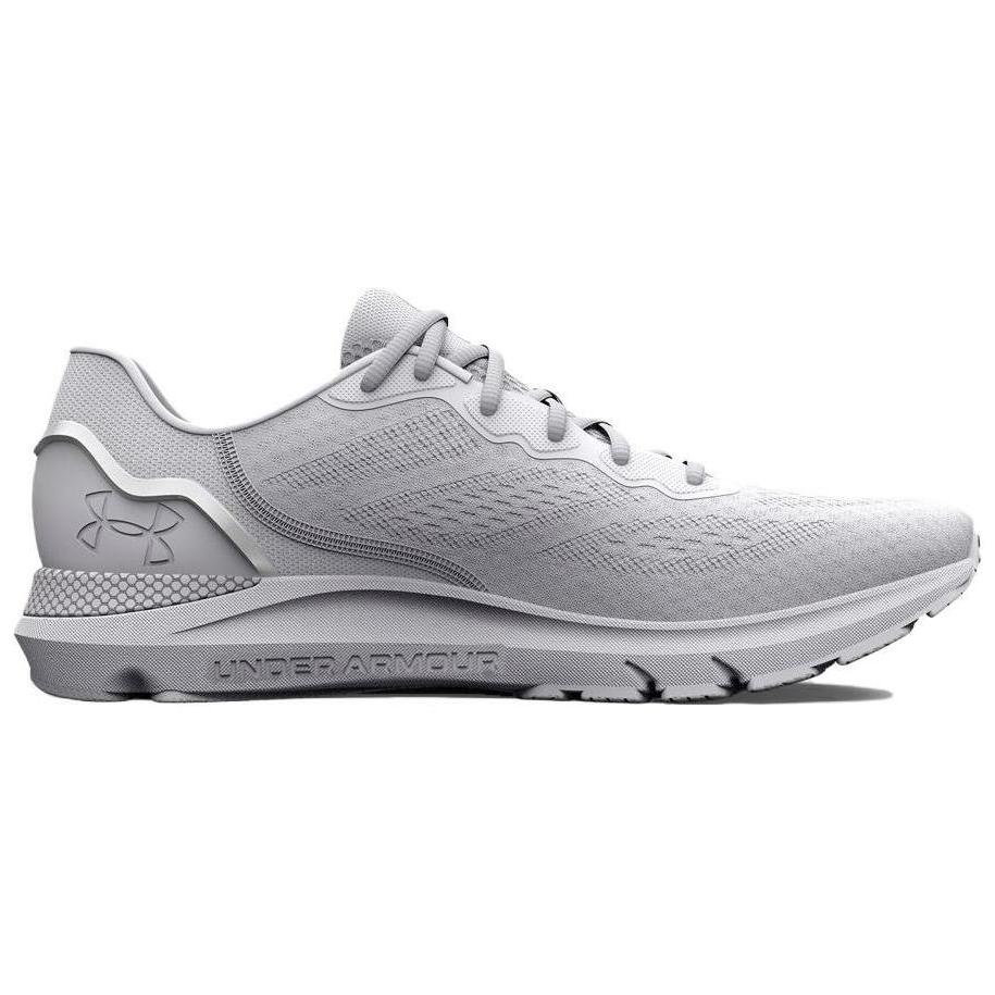 Under Armour HOVR Sonic 6 White Metallic Silver Women Sneakers 3026128-101