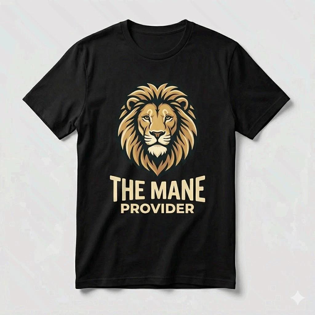 The Mane Provider Lion Dad Shirt Father’s Day Gift For Dad Tee XXL