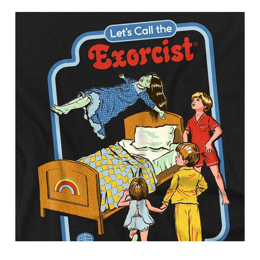 Steven Rhodes Unisex Adult Lets Call The Exorcist Long-Sleeved T-Shirt