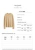 Women's Cashmere Cable Knit Sweater – Round Neck Pullover for Autumn/Winter, Simple and Versatile.